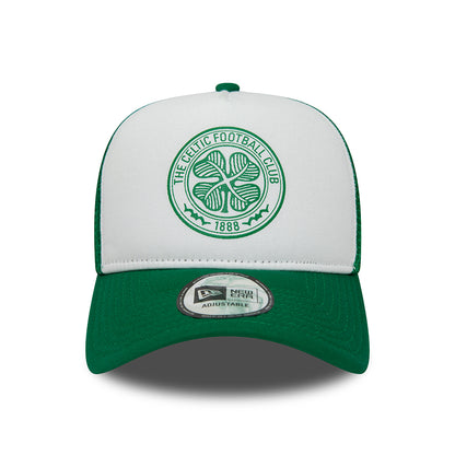 New Era A-Frame Celtic FC Trucker Cap - Core - Grün-Weiß