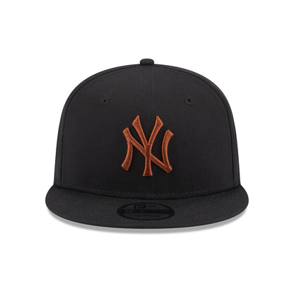 New Era 9FIFTY New York Yankees Snapback Cap - MLB League Essential - Schwarz-Toffee