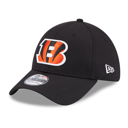 New Era 39THIRTY Cincinnati Bengals Baseball Cap - NFL Comfort - Schwarz