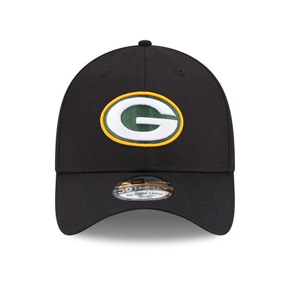 New Era 39THIRTY Green Bay Packers Baseball Cap - NFL Comfort - Schwarz