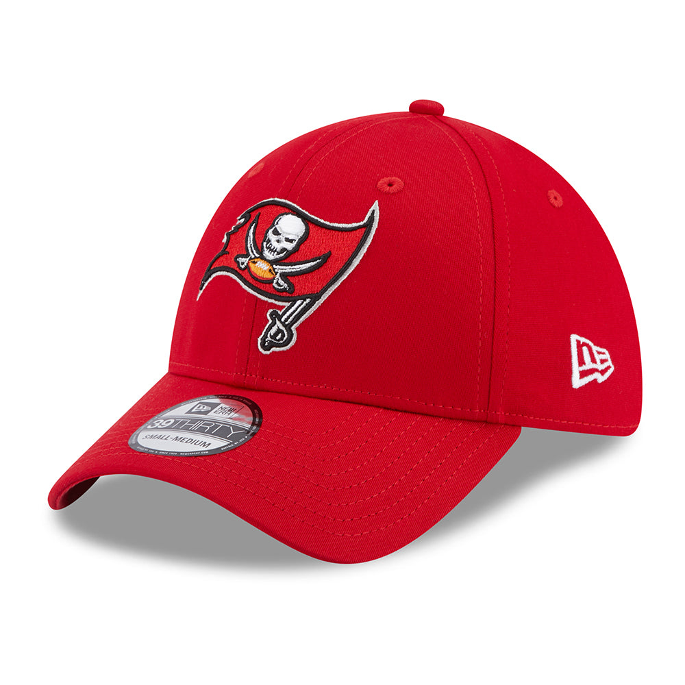 New Era 39THIRTY Tampa Bay Buccaneers Baseball Cap - NFL Comfort - Scharlachrot
