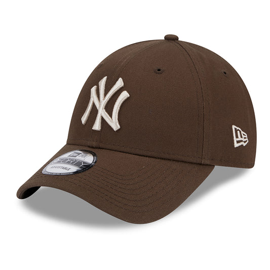 New Era 9FORTY New York Yankees Baseball Cap - MLB League Essential II - Braun-Steingrau