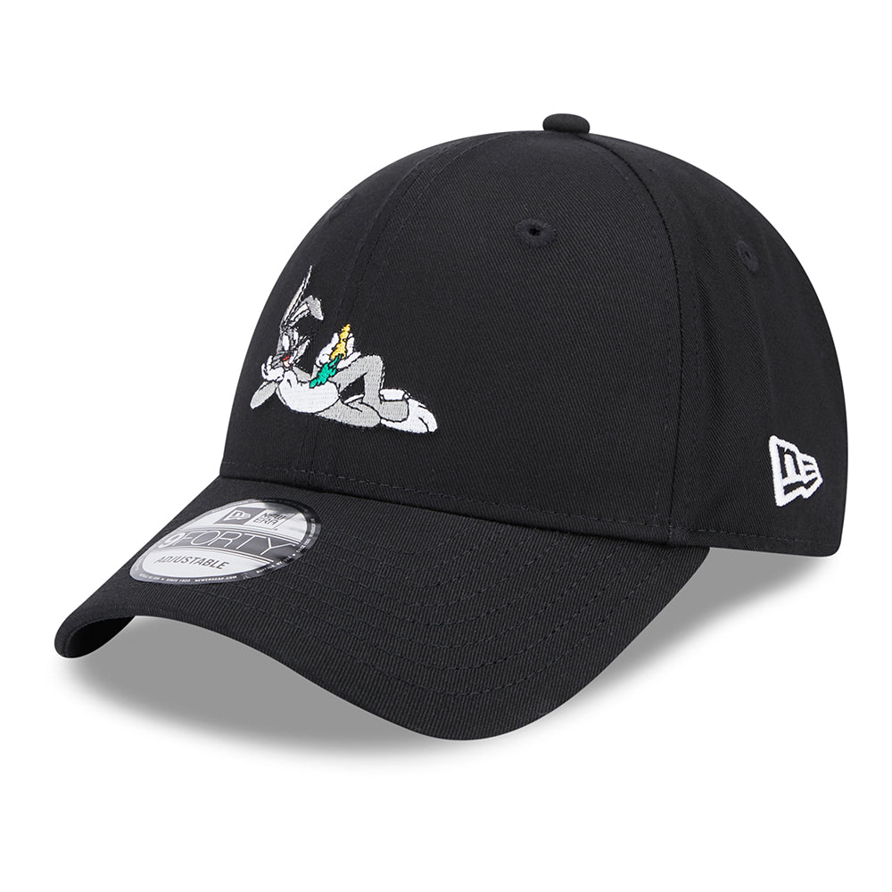 New Era 9FORTY Bugs Bunny Baseball Cap - Looney Tunes II - Schwarz