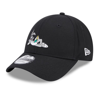 New Era 9FORTY Bugs Bunny Baseball Cap - Looney Tunes II - Schwarz