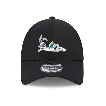 New Era 9FORTY Bugs Bunny Baseball Cap - Looney Tunes II - Schwarz