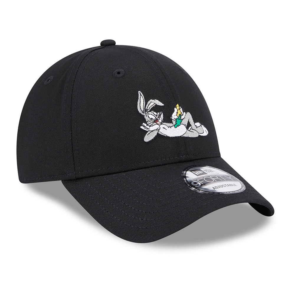 New Era 9FORTY Bugs Bunny Baseball Cap - Looney Tunes II - Schwarz