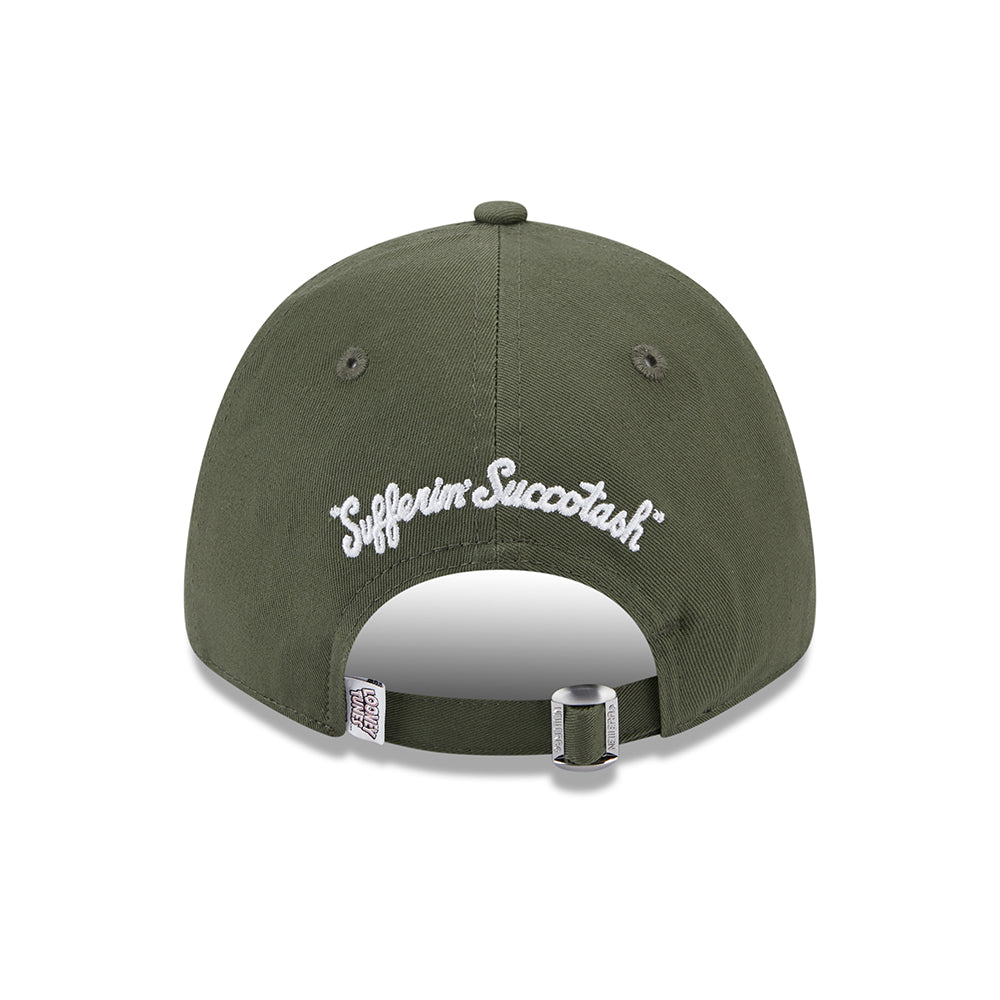 New Era 9FORTY Sylvester Baseball Cap - Looney Tunes - Olivgrün