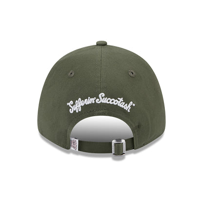 New Era 9FORTY Sylvester Baseball Cap - Looney Tunes - Olivgrün