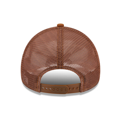 New Era A-Frame L.A. Dodgers Trucker Cap - MLB League Essential II - Toffee-Weiß