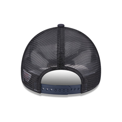 New Era A-Frame Los Angeles Trucker Cap - License Plate - Marineblau