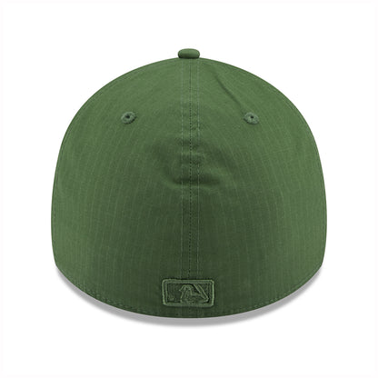 New Era 39THIRTY New York Yankees Baseball Cap - MLB Ripstop - Olivgrün auf Olivgrün