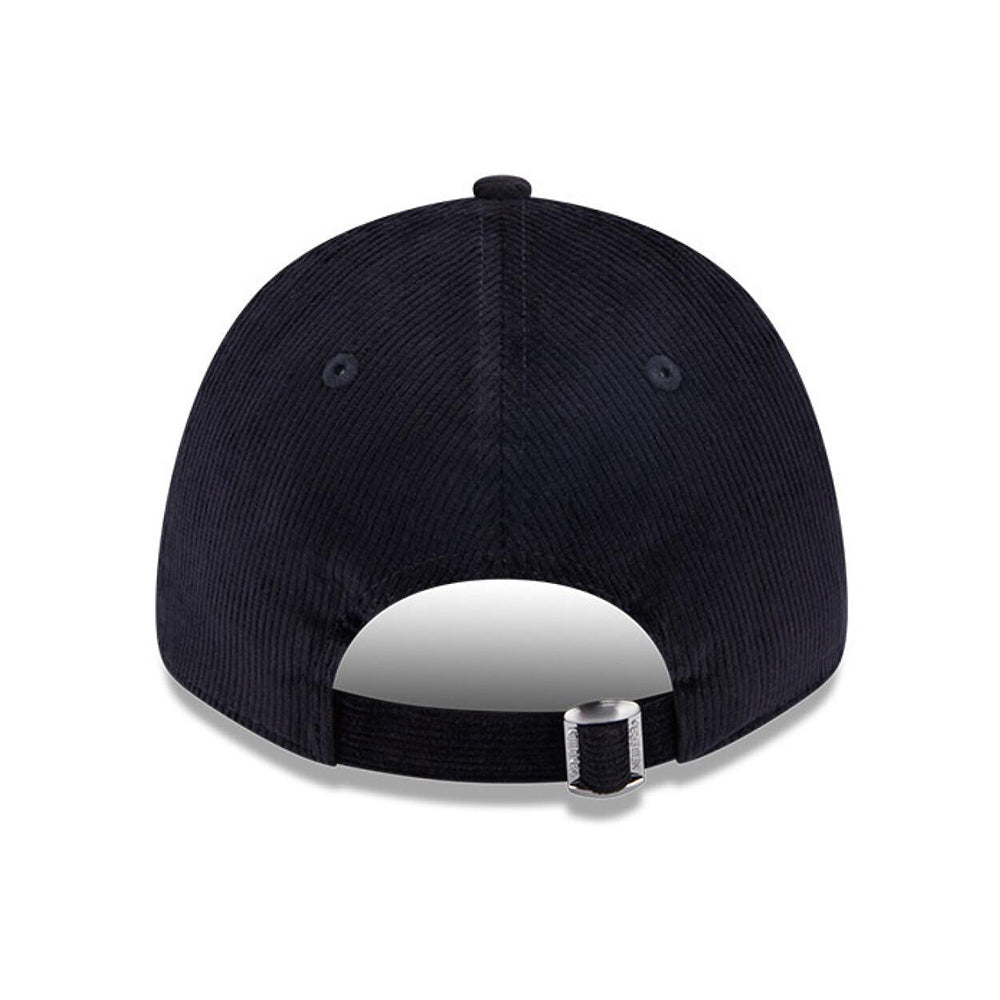 New Era 9FORTY Wolf Baseball Cap - NE Cord - Marineblau