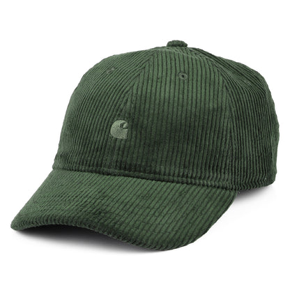 Carhartt WIP Harlem Kord Baseball Cap - Olivgrün