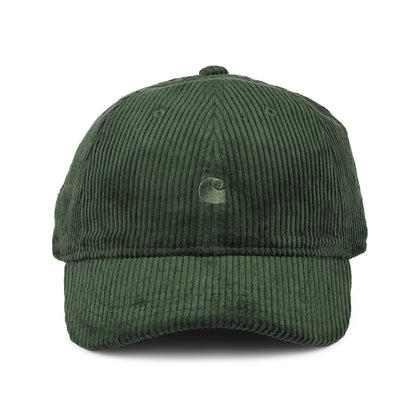 Carhartt WIP Harlem Kord Baseball Cap - Olivgrün