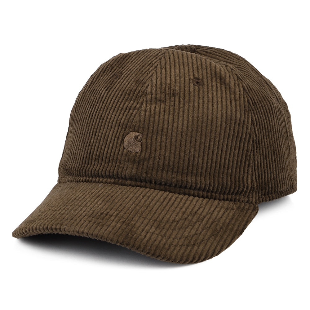 Carhartt WIP Harlem Kord Baseball Cap - Tiefbraun