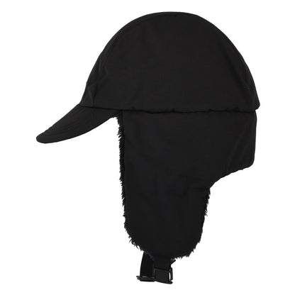 Carhartt WIP Alberta Baseball Cap mit Ohrenklappen - Schwarz