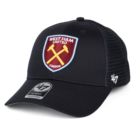 47 Brand West Ham United FC Trucker Cap - Branson MVP - Marineblau