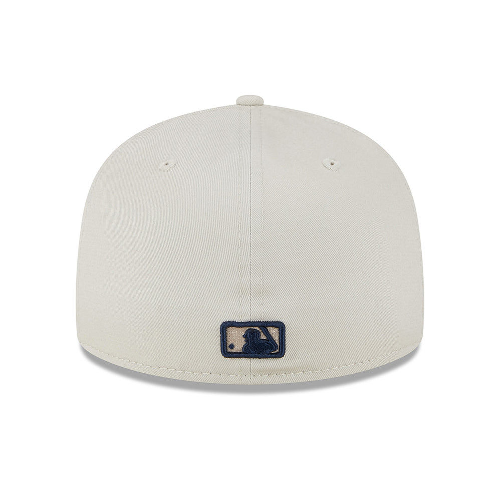 New Era 59FIFTY New York Yankees Baseball Cap - MLB League Essential - Steingrau-Marineblau