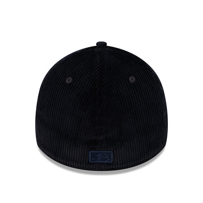 New Era 39THIRTY New York Yankees Baseball Cap - MLB Wide Cord - Marineblau auf Marineblau