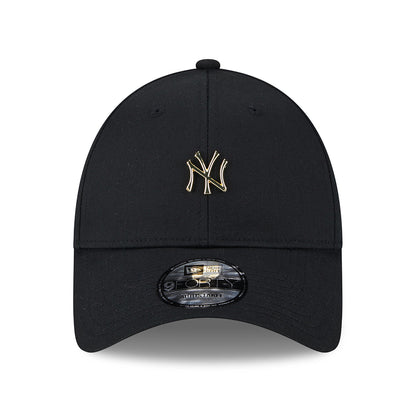 New Era 9FORTY New York Yankees Baseball Cap - MLB Pin - Schwarz
