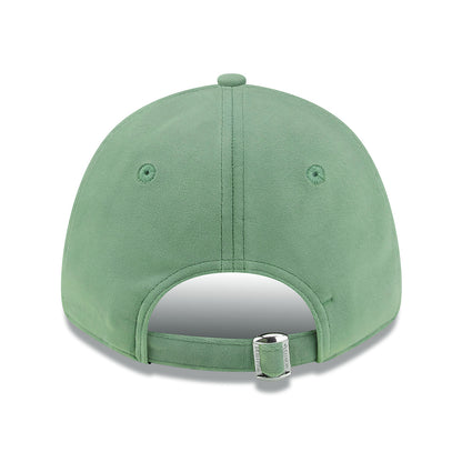 New Era Damen 9FORTY New York Yankees Baseball Cap - MLB Velour - Jadegrün