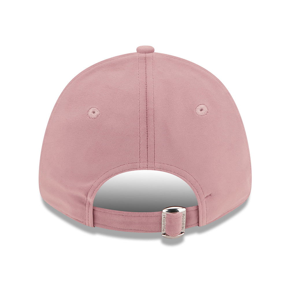 New Era Damen 9FORTY New York Yankees Baseball Cap - MLB Velour - Rosa