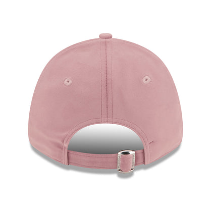 New Era Damen 9FORTY New York Yankees Baseball Cap - MLB Velour - Rosa