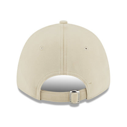 New Era Damen 9FORTY New York Yankees Baseball Cap - MLB Velour - Steingrau