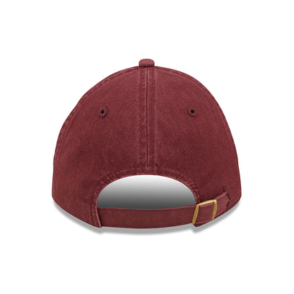 New Era 9TWENTY L.A. Dodgers Baseball Cap - MLB League Essential II - Kastanienbraun-Weiß