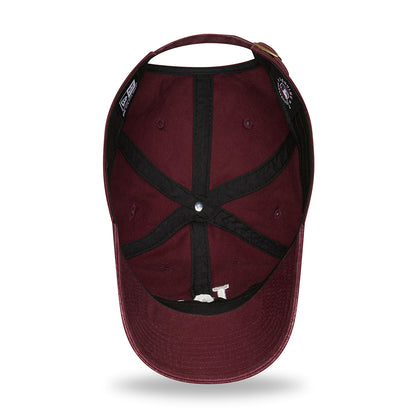 New Era 9TWENTY L.A. Dodgers Baseball Cap - MLB League Essential II - Kastanienbraun-Weiß