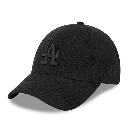New Era 9FORTY L.A. Dodgers Baseball Cap - MLB Towelling - Schwarz