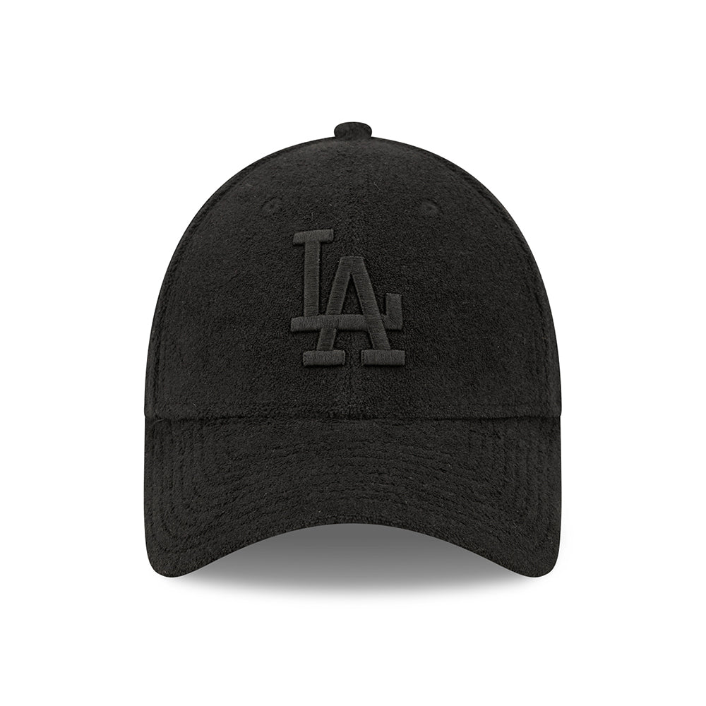New Era 9FORTY L.A. Dodgers Baseball Cap - MLB Towelling - Schwarz