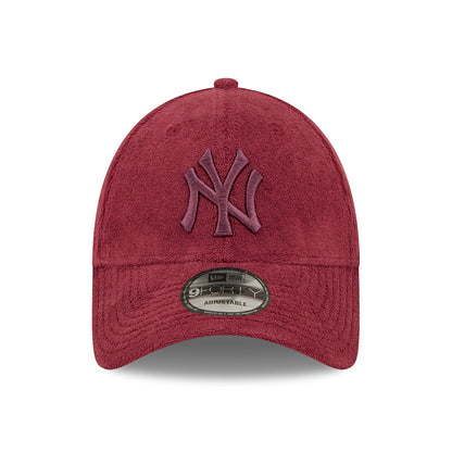 New Era 9FORTY New York Yankees Baseball Cap - MLB Towelling - Kastanienbraun