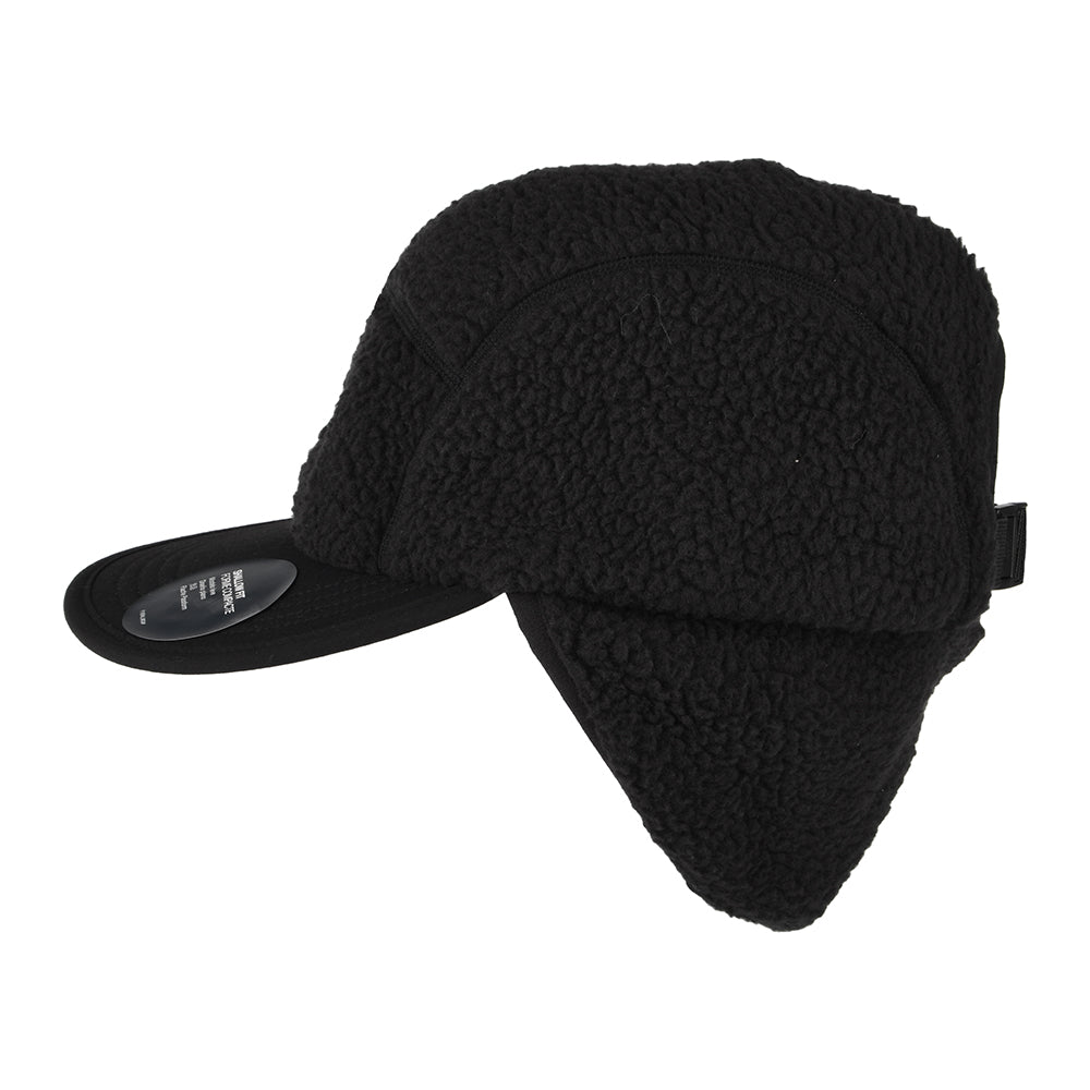 The North Face Wasserabweisender Fleece 5 Paneelen Cap mit Ohrenklappen - Schwarz