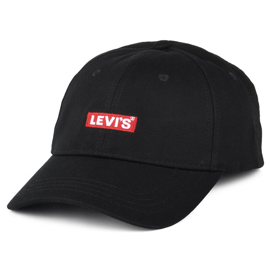 Levi's Baby Tab Logo Baseball Cap - Schwarz