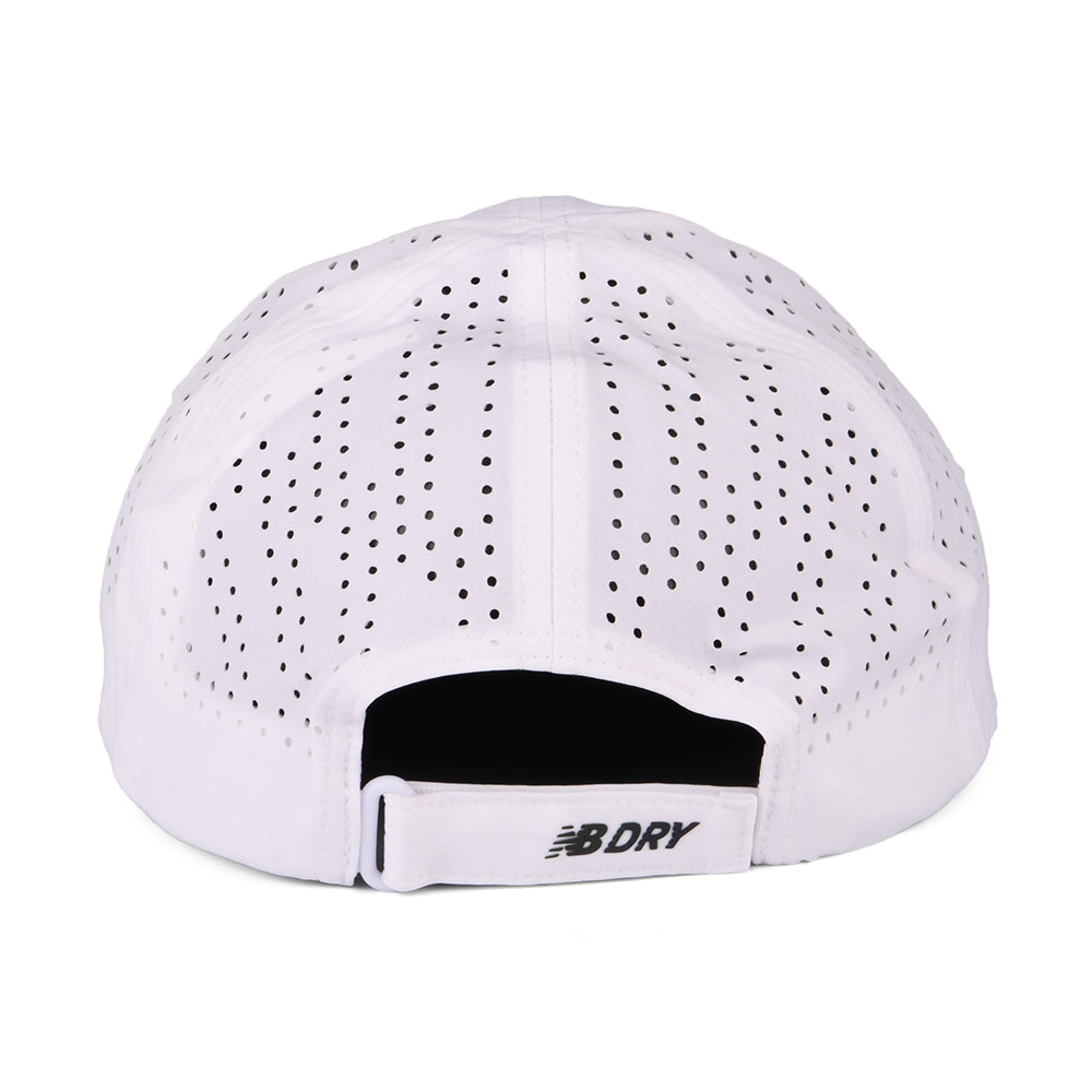 New Balance Laser Performance Running Baseball Cap - Weiß