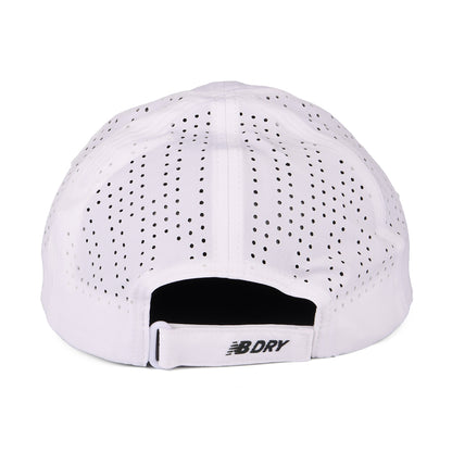 New Balance Laser Performance Running Baseball Cap - Weiß