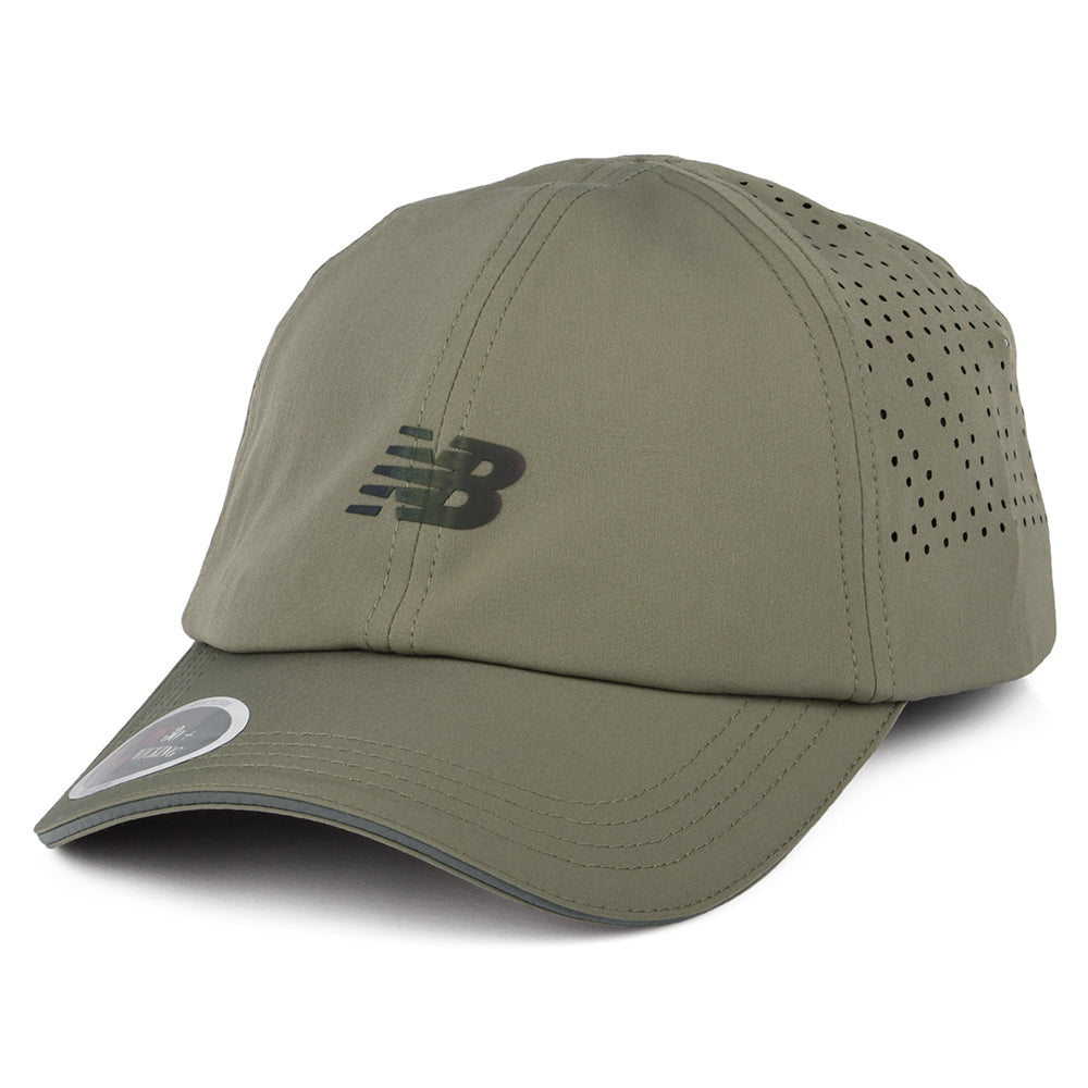 New Balance Laser Performance Running Baseball Cap - Hellbraun