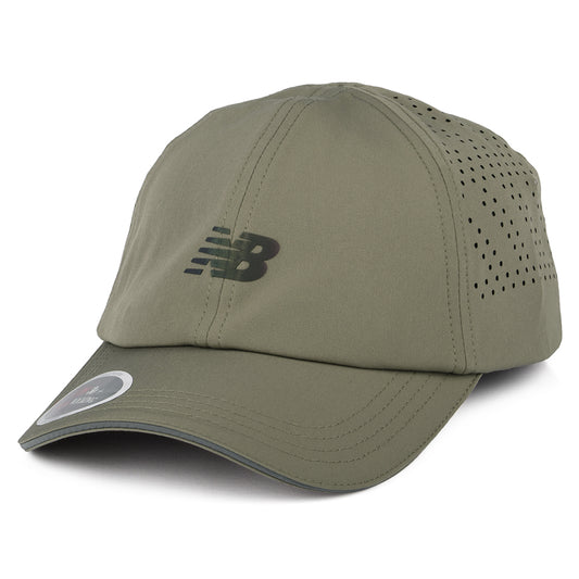 New Balance Laser Performance Running Baseball Cap - Hellbraun