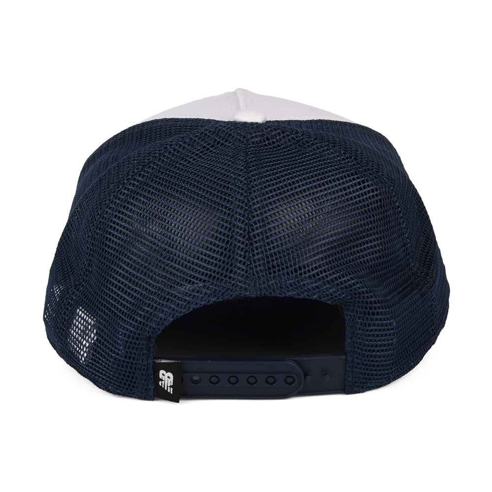 New Balance Lifestyle Athletics Graphic Trucker Cap - Weiß-Marineblau