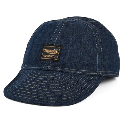 Triumph Motorcycles Oilys Feldmütze II aus Baumwolle - Denim