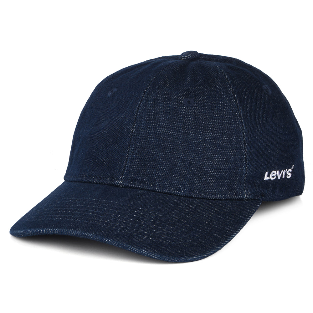 Levi's Essential Denim Baseball Cap - Dunkelblau