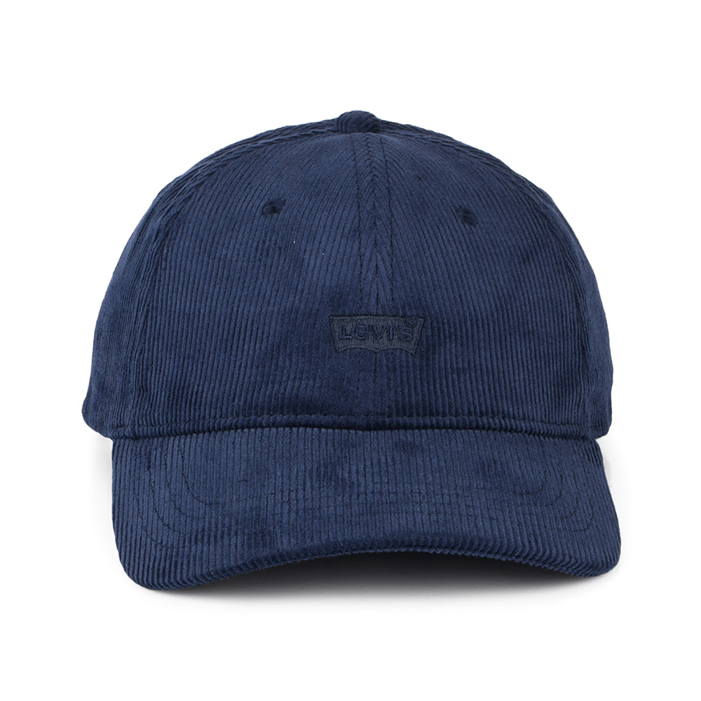 Levi's Holiday Kord Baseball Cap - Marineblau