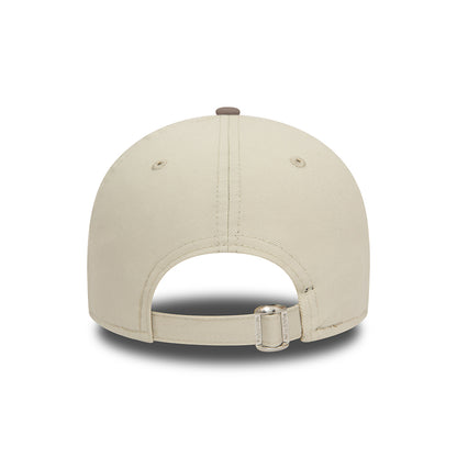New Era 9FORTY Pittsburgh Pirates Baseball Cap - MLB White Crown - Elfenbein-Taupe