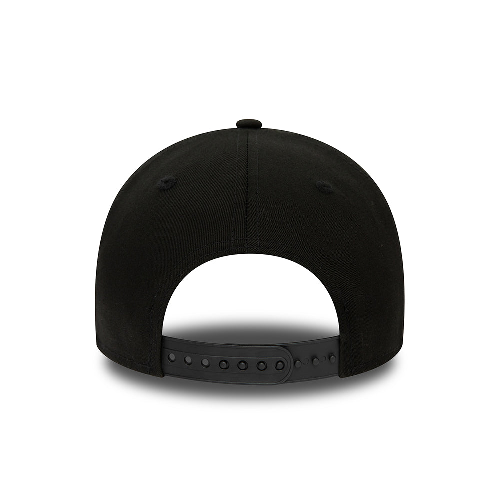 New Era 9FORTY Brooklyn Nets Baseball Cap - NBA Infill - Schwarz-Grau