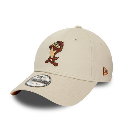 New Era 9FORTY Taz Baseball Cap - Looney Tunes Character - Steingrau