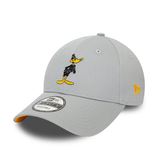New Era 9FORTY Daffy Duck Baseball Cap - Looney Tunes Character - Grau