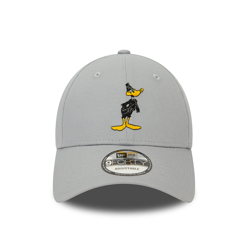 New Era 9FORTY Daffy Duck Baseball Cap - Looney Tunes Character - Grau