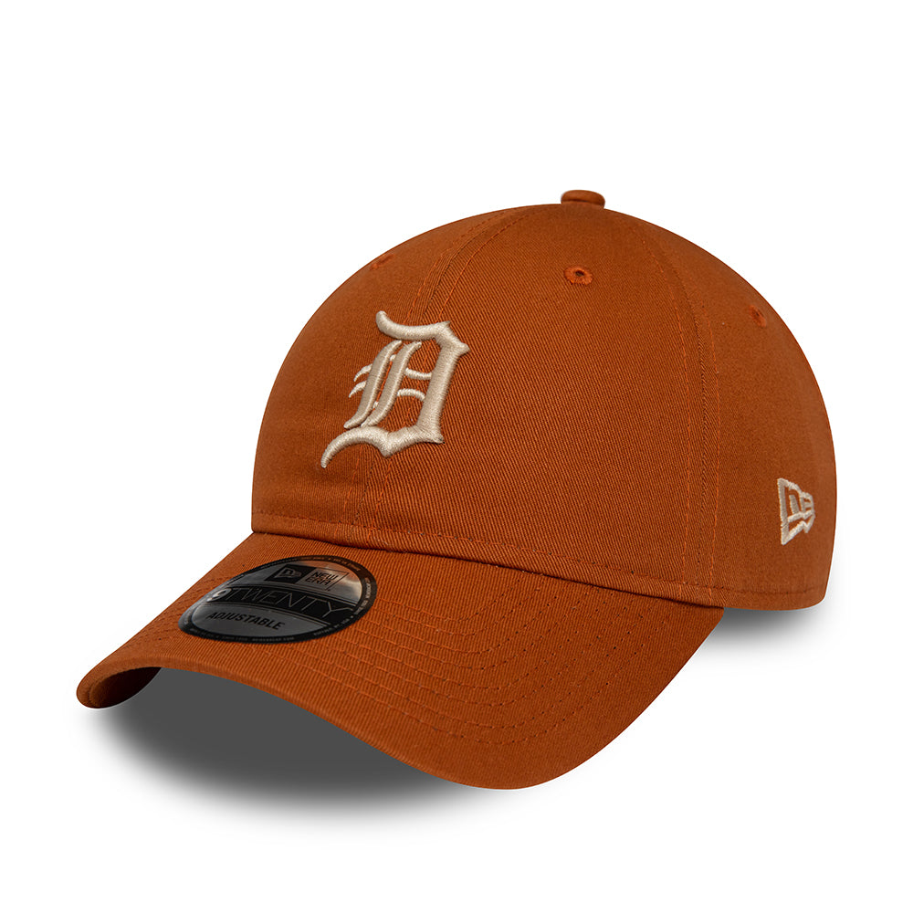 New Era 9TWENTY Detroit Tigers Baseball Cap - MLB League Essential II - Braun-Steingrau
