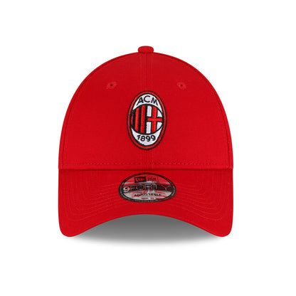 New Era 9FORTY AC Milan Baseball Cap - Core - Scharlachrot